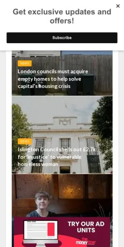 Forhåndsvisning af EC1 Echo, medie fra Storbritannien til sponsorerede artikler