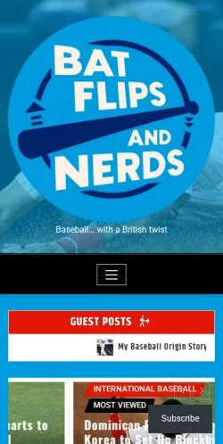 Forhåndsvisning af Bat Flips and Nerds, medie fra USA til sponsorerede artikler