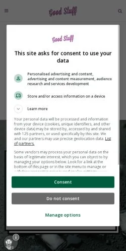Vorschau der Website Goodstuff, Medium aus Ungarn für gesponserte Artikel