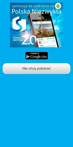 Anteprima del sito Polska Niezwykła, media di Polonia per articoli sponsorizzati