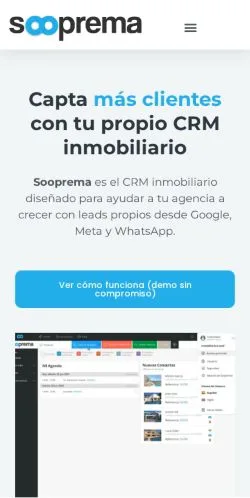 Anteprima del sito Sooprema, media di Spagna per articoli sponsorizzati