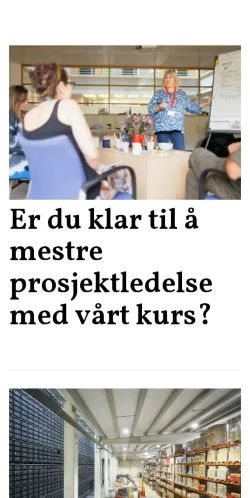 Anteprima del sito bransjeinfo.com, media di Norvegia per articoli sponsorizzati
