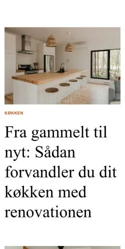 Anteprima del sito funkisbolig.dk, media di Danimarca per articoli sponsorizzati
