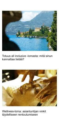 Anteprima del sito lomaweb.fi, media di Finlandia per articoli sponsorizzati