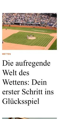 Anteprima del sito spielopedia.de, media di Germania per articoli sponsorizzati