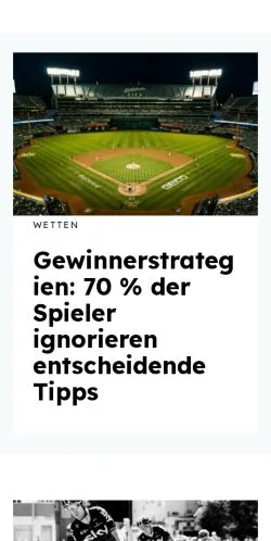 Anteprima del sito wettensieklug.de, media di Germania per articoli sponsorizzati