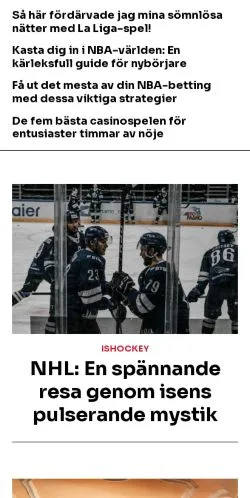 Anteprima del sito worldbet.se, media di Svezia per articoli sponsorizzati