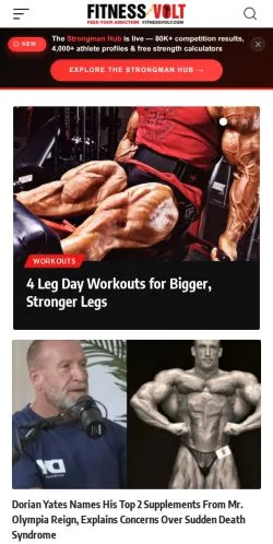 Forhåndsvisning af Fitness Volt, medie fra USA til sponsorerede artikler