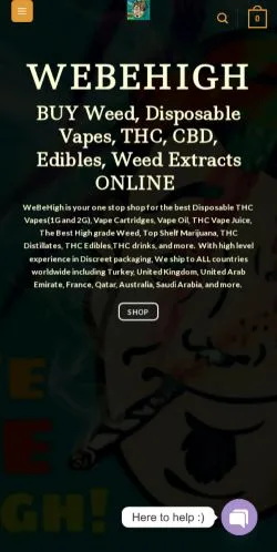Preview of the WeBeHigh website, a media outlet in United States for sponsored articles
