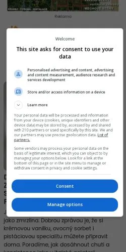 Anteprima del sito Bydlení Pro Každého, media di Cechia per articoli sponsorizzati