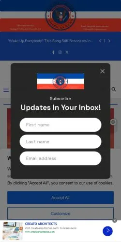 Podgląd witryny sb-american.com, medium z kraju Stany Zjednoczone do artykułów sponsorowanych