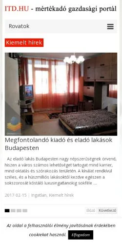 Forhåndsvisning af ITD, medie fra Ungarn til sponsorerede artikler