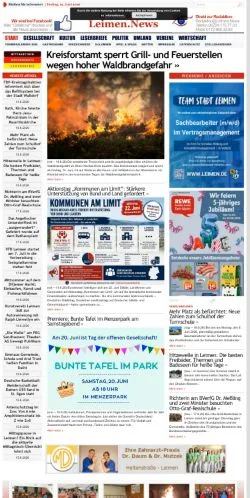Anteprima del sito LeimenBlog, media di Germania per articoli sponsorizzati
