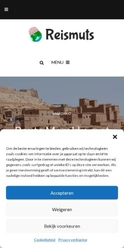 Anteprima del sito Reismuts, media di Paesi Bassi per articoli sponsorizzati