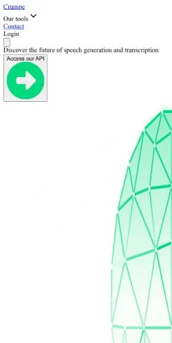 Voorbeeld van de site Crumpe, medium uit Verenigde Staten voor gesponsorde artikelen