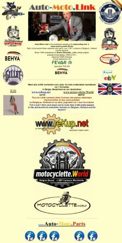 Anteprima del sito Auto-Moto.Link, media di Paesi Bassi per articoli sponsorizzati