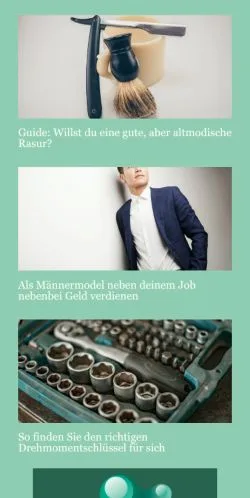 Anteprima del sito Elektro Coach, media di Germania per articoli sponsorizzati
