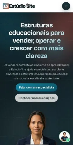 Anteprima del sito Estudio Site, media di Brasile per articoli sponsorizzati