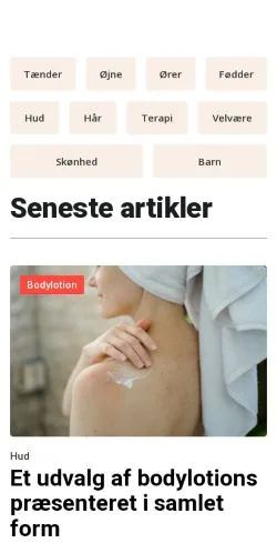Sponsorlu makaleler için Danimarka medyası gladkost.dk sitesinin önizlemesi