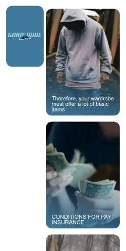 Forhåndsvisning av nettstedet Guide Dude, medium fra USA for sponsede artikler