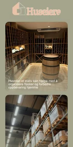 Anteprima del sito Huseiere, media di Norvegia per articoli sponsorizzati