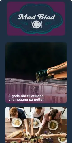 Vorschau der Website Mad Blad, Medium aus Dänemark für gesponserte Artikel