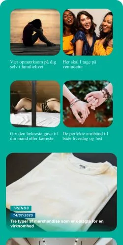 스폰서 기사용 덴마크 매체 Mode Avisen 사이트 미리보기