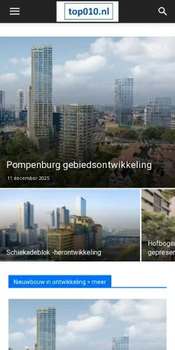 Podgląd witryny Nieuwbouw Architectuur Rotterdam, medium z kraju Holandia do artykułów sponsorowanych