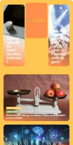 Anteprima del sito Technik Doctor, media di Germania per articoli sponsorizzati