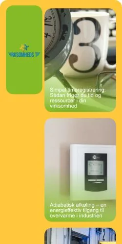 Podgląd witryny Virksomheds Tip, medium z kraju Dania do artykułów sponsorowanych