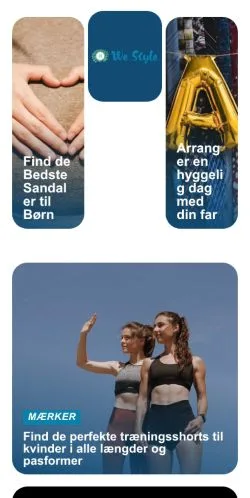 Forhåndsvisning af We Style, medie fra Danmark til sponsorerede artikler