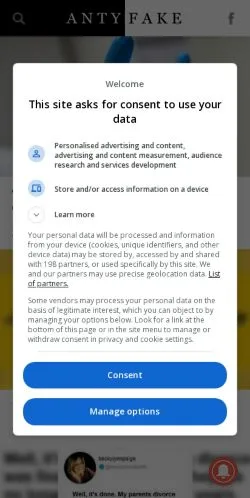 Anteprima del sito AntyFAKE, media di Polonia per articoli sponsorizzati
