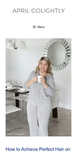 Anteprima del sito April Golightly, media di Stati Uniti per articoli sponsorizzati