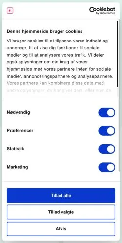 Aperçu du site Informeo, média de Danemark pour articles sponsorisés
