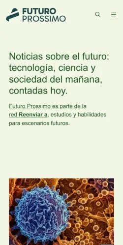 Anteprima del sito Futuro Cercano, media di Italia per articoli sponsorizzati