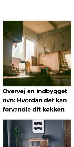 Pré-visualização do site husren.dk, meio de Dinamarca para artigos patrocinados
