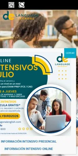 スポンサード記事向けのアメリカ合衆国メディア、Diagonalenglishのサイトプレビュー