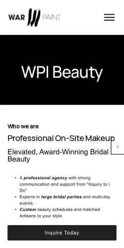 Forhåndsvisning af WarPaint International, medie fra USA til sponsorerede artikler