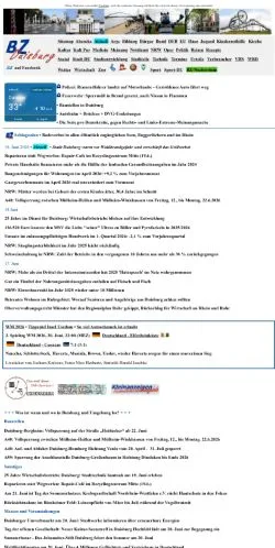 Anteprima del sito BZ Duisburg, media di Germania per articoli sponsorizzati