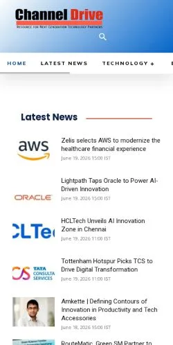Anteprima del sito ChannelDrive, media di India per articoli sponsorizzati