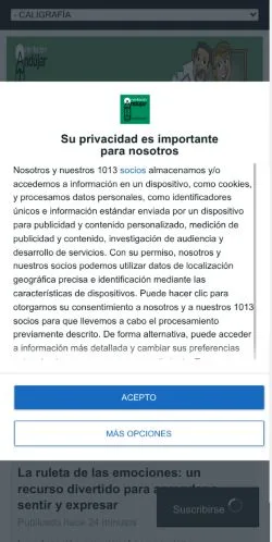 Anteprima del sito Orientación Andújar, media di Spagna per articoli sponsorizzati