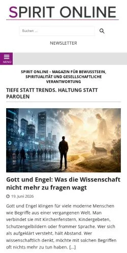 Anteprima del sito Spirit Online, media di Germania per articoli sponsorizzati