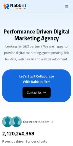 스폰서 기사용 미국 매체 Rabbi IT Firm 사이트 미리보기