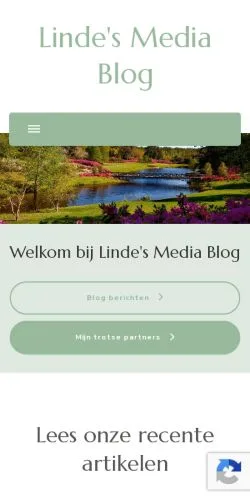 Anteprima del sito LindeMedia, media di Paesi Bassi per articoli sponsorizzati
