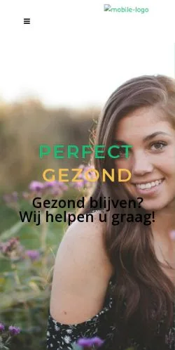 Anteprima del sito Perfect Gezond, media di Paesi Bassi per articoli sponsorizzati