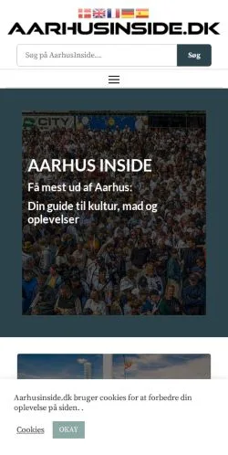 Forhåndsvisning af AarhusInside, medie fra Danmark til sponsorerede artikler