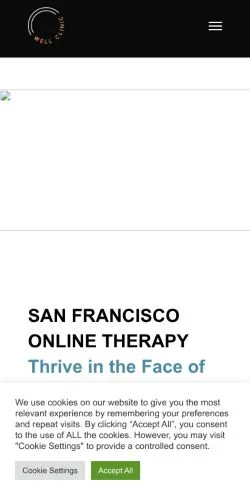 スポンサード記事向けのアメリカ合衆国メディア、WELL CLINICのサイトプレビュー