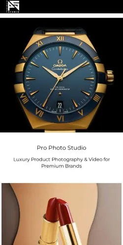 Anteprima del sito ProPhotoStudio, media di Stati Uniti per articoli sponsorizzati