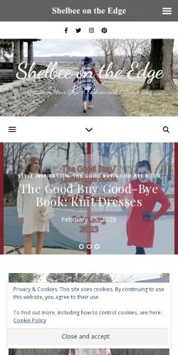 Podgląd witryny Shelbee On The Edge, medium z kraju Stany Zjednoczone do artykułów sponsorowanych