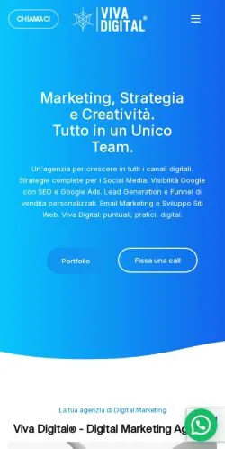 Anteprima del sito Viva Digital, media di Italia per articoli sponsorizzati